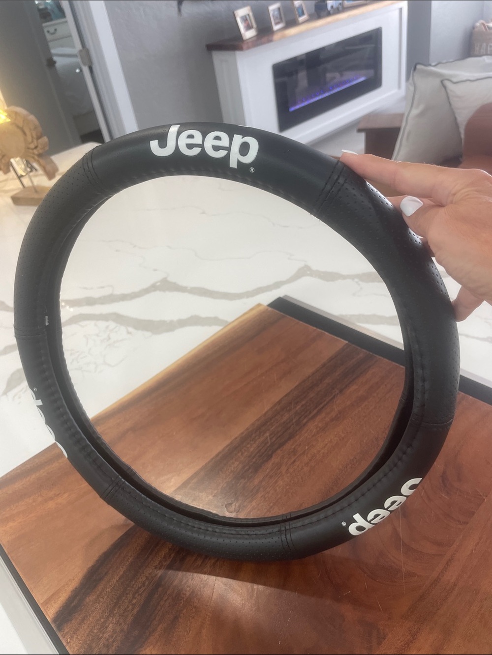 Jeep steering wheel cover